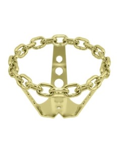 Chain Steering Wheel Gold.